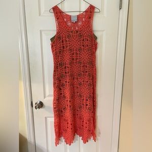 Women’s Addison Coral Dress sz. Large